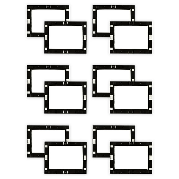 Theater Solutions RK6W In Wall Installation Rough In Kit for 6.5" Speakers 6 Pair Pack