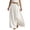 #White 1, variant on Vynhevius Womens Solid Belted Skirt Elastic Waist Flowy Casual Maxi