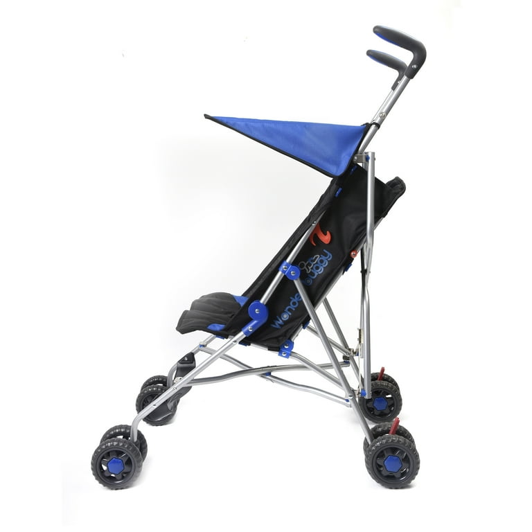 Wonder Buggy Taylor Umbrella Stroller With Flat Canopy Solid Royal
