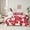 Red, variant on Castle Fairy Kids Children Xmas Snowman Twin Bedding Sets 7-Piece,Merry Christmas Gifts Bedding Comforter Set Microfiber,Happy New Year Breathable Sheet Sets,Ultra Soft Home Decor,Reversible