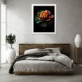 thumbnail image 3 of Maki 26x31 White Modern Wood Framed Wall Art Titled - Ripe For Pollination I, 3 of 6