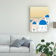 thumbnail image 3 of Trademark Fine Art 'Travel Europe Santorini' Canvas Art by Gurli Soerensen, 3 of 3