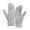 Grey, variant on CAIXIA Gloves For Cold Weather Women's Winter Knitted Gloves Lined Cold Weather Warm Wool Blend Hand Accessory,White