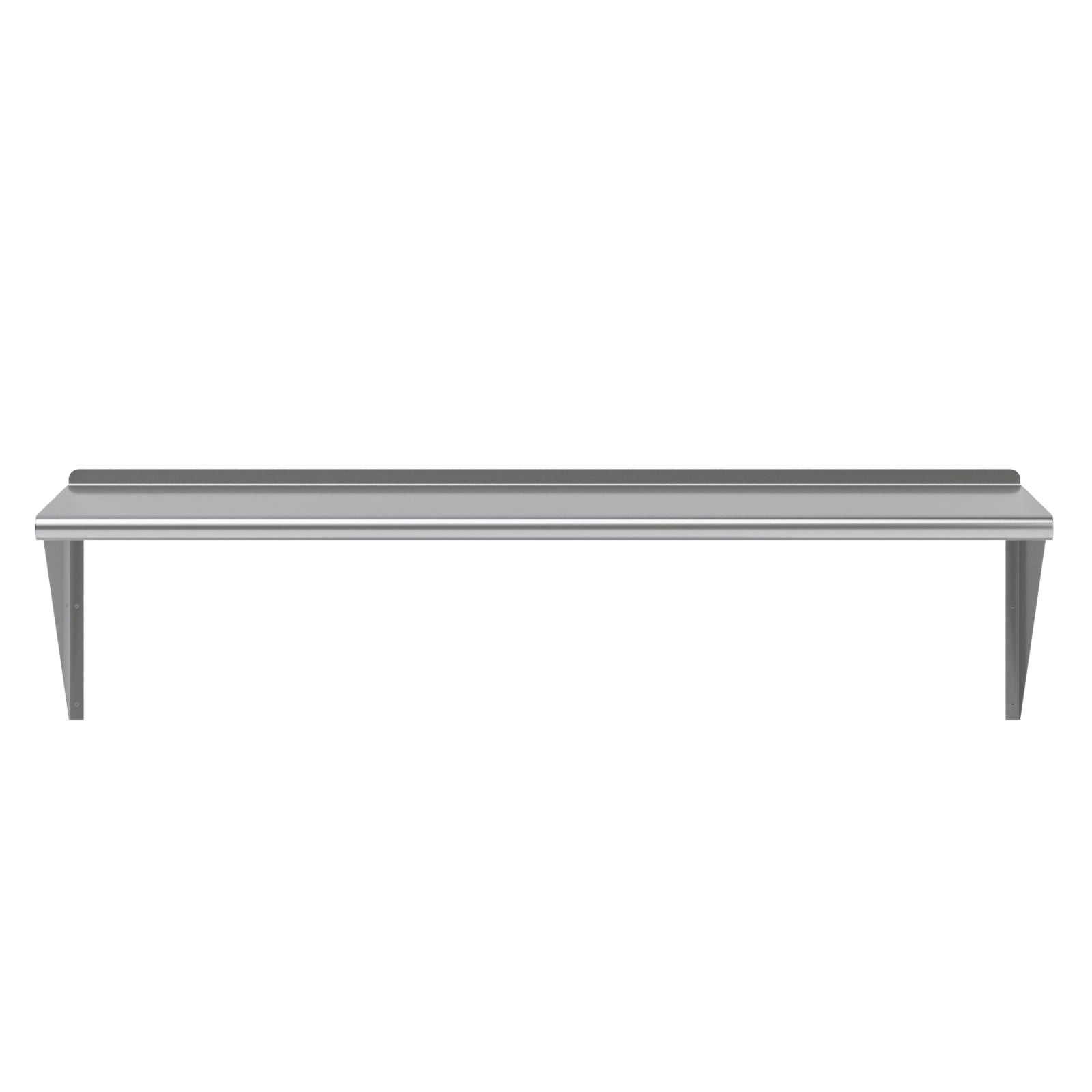 AmGood 24 in. x 60 in. Stainless Steel Wall Shelf | NSF Certified | Appliance & Equipment Metal Shelving | Kitchen, Restaurant, Garage, Laundry, Utility Room