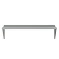 thumbnail image 2 of AmGood 24 in. x 60 in. Stainless Steel Wall Shelf | NSF Certified | Appliance & Equipment Metal Shelving | Kitchen, Restaurant, Garage, Laundry, Utility Room, 2 of 10