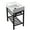 Black, variant on Nameeks Scarabeo 5117-CON2-One Hole Teorema 2 23-5/8" Rectangular Ceramic Console Bathroom