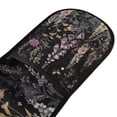 thumbnail image 4 of Yayeee Double Oven Mitt Kitchen Heat Resistant Baking 35" x7" Quilted Glove, Dark Flowers Pattern, 4 of 6
