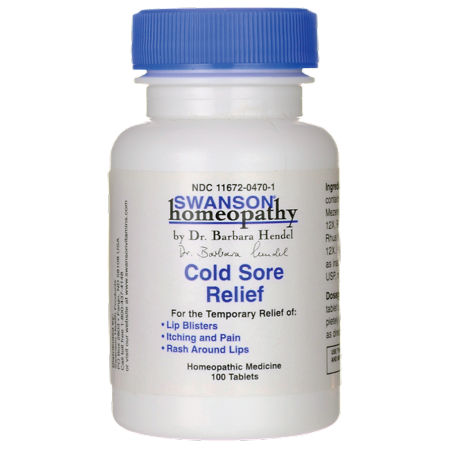 Swanson Cold Sore Relief 100 Tabs