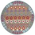 thumbnail image 3 of SAFAVIEH Aspen Oralee Geometric Area Rug, Light Blue/Beige, 5' x 8', 3 of 10