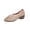 Khaki, variant on HomeDM Women's Low Block Heels Mary Jane Closed Pointy Toe Slip On Vintage Dress Pumps for Walking Wedding Work, Khaki Size 9