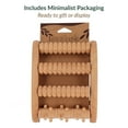 thumbnail image 5 of Natural Wooden Foot Roller Massager, 5 of 8