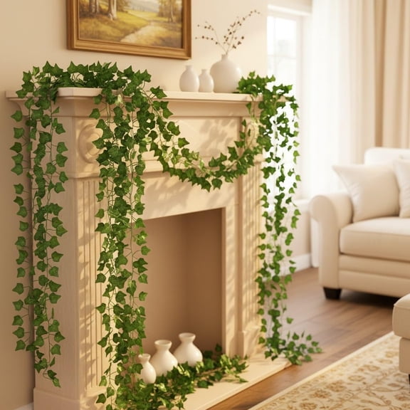 270 Ft 36-Pack Fake Vines for Room Decor - Artificial Ivy Greenery Garland with Realistic Leaves for Bedroom, Garden Wall, Indoor Outdoor Party Backdrop