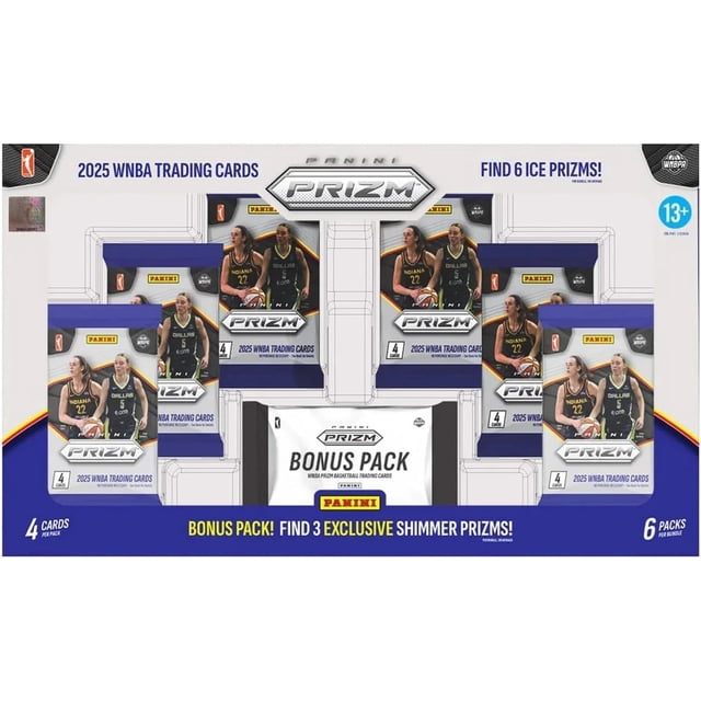 2025 Panini Prizm WNBA Basketball Flagship Trading Card Box (3 Pandora Prizms)