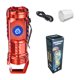 thumbnail image 3 of Linterna LED Recargable, 3 Modos De Luz, Iluminación Portátil Para Exteriores, Carga Tipo C, Linterna EDC Compacta Para Camping, Senderismo Y Emergencias., 3 of 7