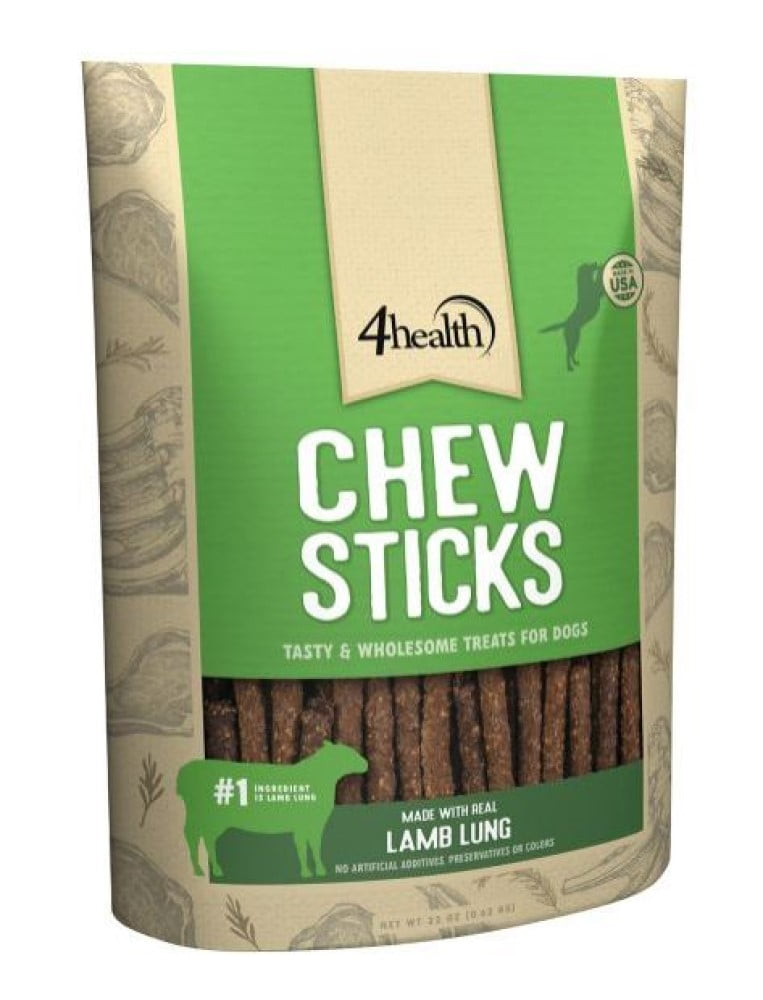 4health Chew Sticks TSCCLS624 22 oz Real Lamb Lung Dog Treats