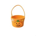 thumbnail image 2 of Under 5 Gifts for Kids!Halloween Candy Basket Reversible Fabric 7.9x5.5 in Double Sided & Sturdy for Trick or Treat Party Snack Gift Decor Halloween Decor by MPOISVA, 2 of 8