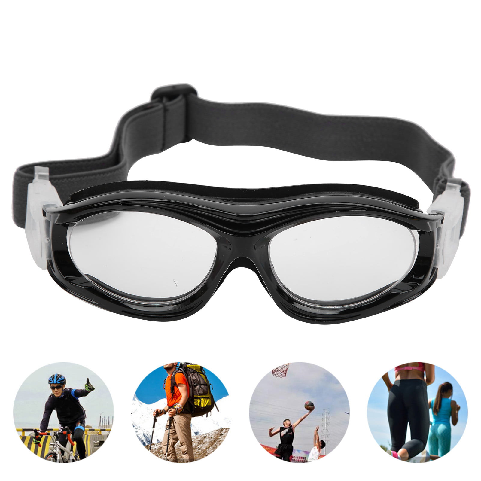 Details about   Anti-explosion PC Lens Basketball Eyeglasses Eyewear Sports Protective Goggle E 