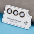 thumbnail image 5 of For Samsung Galaxy S25 Camera Lens Protector Set Electroplating Metal Tempered Glass Individual Lens, 5 of 5