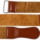 thumbnail image 5 of Leather Sharpening Strap for Straight Razor Strop, High-Quality Cowhide Leather Blade Sharpening Tool with Swivel Hanging Tab and Comma Shape Handle, Ideal for Barber Use and Knife Maintenance, 5 of 6