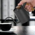 thumbnail image 4 of Starbun Cafetière Goutte à Goutte - 350 ML avec poignée en Acier Inoxydable à la Mode(Noir), 4 of 8