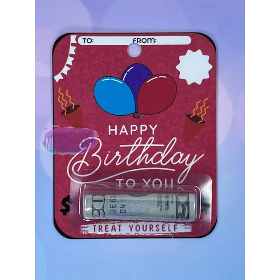 Birthday Money Card Holder (121)