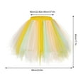 thumbnail image 2 of Women Dress YellowTutu Dress for Women Tulle Midi Skirt Layered Mesh Fairy Skirt Y2k Skirt, 2 of 3