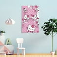 thumbnail image 4 of Hello Kitty Paintings, 8x12inch Single Hanging Painting Home Decor Canvas Wall Art Painting, 4 of 8