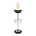 thumbnail image 1 of Soporte para secador de pelo, estable y antideslizante, con bandeja, para salón de belleza, hogar y baño. amarillo, 1 of 9
