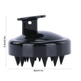 thumbnail image 6 of Hair Shampoo Brush | Portable Handheld Scalp Care Brush with Soft Silicone | Ergonomic Scalp Scrubber and Exfoliator for Dandruff Removal and Hair Growth, Wet and Dry Use, 6 of 9
