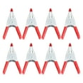 thumbnail image 1 of EeaseCA 8pcs Carbon Steel Spring Clamps Strong Alligator Clips Multifunction Tent Clamp Holder for Outdoor (4inch), 1 of 8