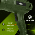 Heat Gun,1500W Fast Heating Heavy Duty Hot Air Gun Kit, 662 ℉1022 ℉(55