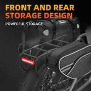 GSPEED A03 Electric Bike for Adults, 1500 Peak Motor ,624Wh 13Ah Battery ,28mph,20 Ebike with Suspension UL2849,Black.
