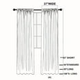 thumbnail image 5 of 2- Pieces drapes Light blue color blackout panel lined rod pocket 100% privacy window curtain treatment 84" Long each panel R64, 5 of 5