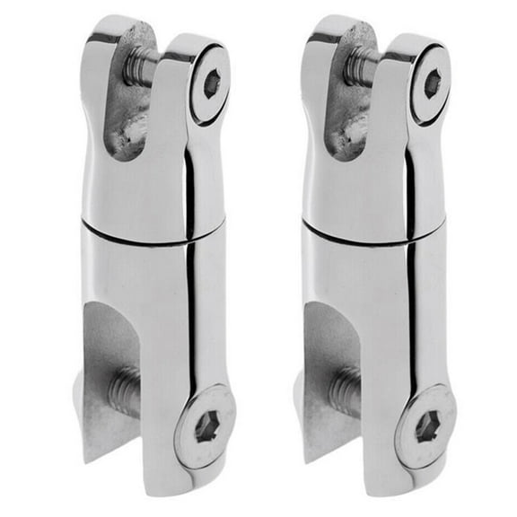 2X Stainless Steel Boat Anchor Swivel Connector Marine Grade Heavy Duty Anchor Chain Swivel (1/4Inch-5/16Inch)