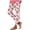 Pink, variant on UVEASISHA Fashion Leggings for Women Football Pink Ribbon Printed Yoga Pants High-Waisted Butt Lifting Compression Tights Stylish Fan Workout Bottoms Pink L