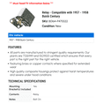 thumbnail image 2 of Relay - Compatible with 1957 - 1958 Buick Century, 2 of 2