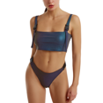 thumbnail image 1 of Swimsuit Bikini Set Colorful glowing swimsuit Two Piece Bikini XS, 1 of 5