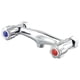 thumbnail image 1 of Bathroom Shower Mixer Tap Brass In-wall Dual Control Hot And Cold Water Valve Twin Outlet Chrome Valve Faucets Accessories, 1 of 10