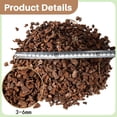 thumbnail image 2 of Orchid Bark Planting Soil,Tutuviw 10oz Natural Pine Bark for Potted Plants,Orchid Potting Mix Mulch,Natural Wood Chips Soil Cover for Plants Garden Orchid Medium Indoor Plants (0.1-0.3in), 2 of 5