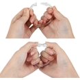 thumbnail image 4 of Shower Rings, 12pcs Clear Shower Curtain Hooks Round Plastic Shower Curtain Rings Hook Sli, 4 of 5