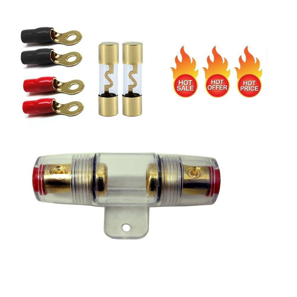 Pack of 4 Parts Master 81040 In-Line Fuse Holder with SFE-14 Fuse and 16 AWG Wire 