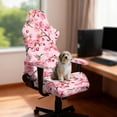 thumbnail image 2 of Yuyamidu Pink Cherry Blossoms Computer Chair Cover Scratch Proof Gaming Chair Cover Stretchable Elastic Gaming Chair Slipcover Universal Fit Slipcover for Office Computer Chairs, 2 of 7