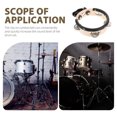 thumbnail image 4 of Miangastore Tambourine Brun Clair 1Pcs 6 Pouces, 4 of 8