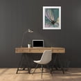 thumbnail image 3 of Eaton, Winnie 25x32 White Modern Wood Framed Museum Art Print Titled - Pastel Flowers II, 3 of 4