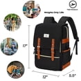 thumbnail image 2 of Mochila Ronyes Vintage para portátil de 15,6 pulgadas con puerto de carga USB, 2 of 6