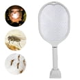 thumbnail image 4 of Matamoscas eléctrico para mosquitos raqueta eléctrica para mosquitos red de aislamiento de 2 capas para uso doméstico cocina Hotel ANGGREK Otros, 4 of 8