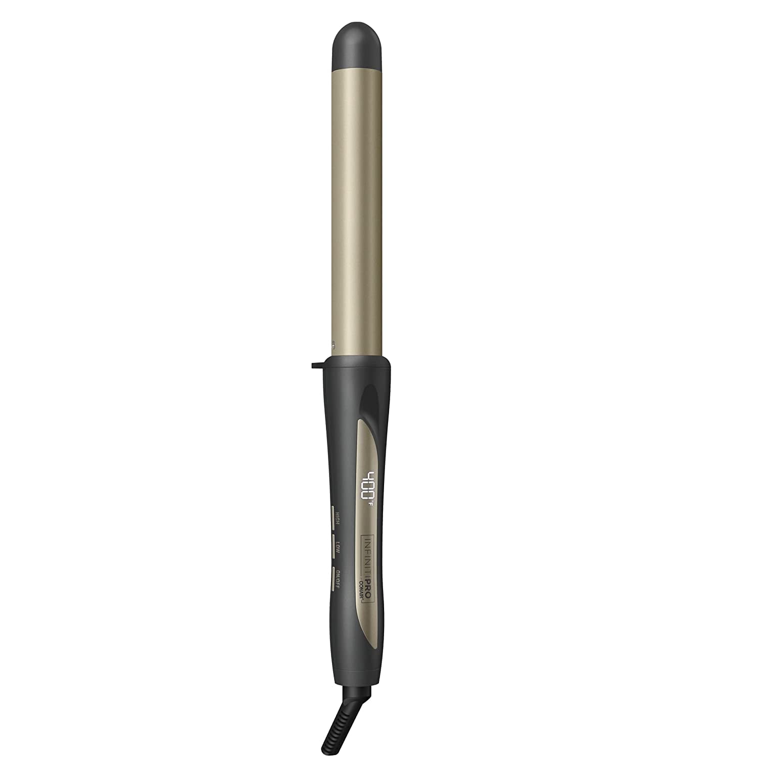 INFINITIPRO BY CONAIR Tourmaline Ceramic 1 1 4 Inch to 3 4 Inch Curling Wand Tapered wand produces beachy waves CS1002 Walmart