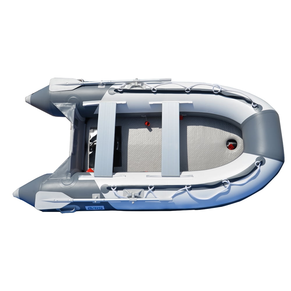 BRIS 10.8Ft Inflatable Boat Dinghy Raft Tender with Air floor