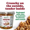 thumbnail image 4 of Tarallini with Chili Pepper, 2.2 lb (1 kg) – Traditional Italian Pugliese Snack. Oven-Baked Crunchy Crackers. No Sugar Added. Yeast-Free. Vegan (Pack of 2), 4 of 7