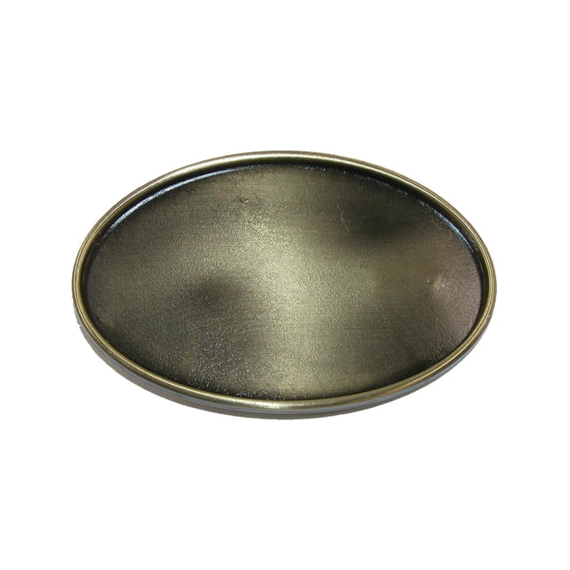 CTM® Blank Oval Belt Buckle